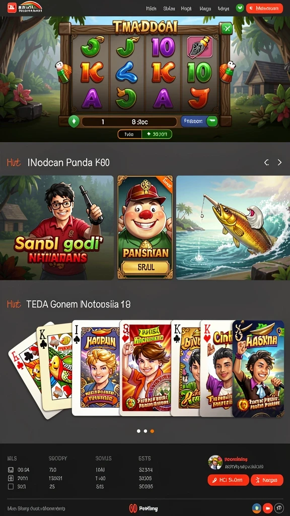 Beragam tema slot yang siap dimainkan.