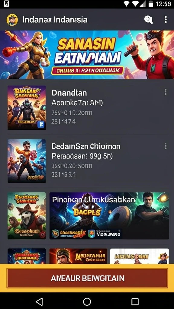 Visual dari misi yang menampilkan tantangan menarik dan seru.