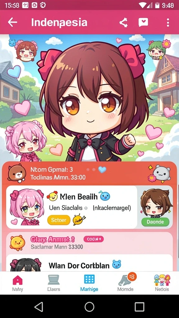 Screenshot kedua menampilkan pemandangan spektakuler di dalam game.