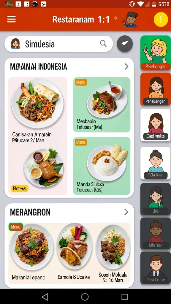 Antarmuka pengguna yang sederhana dan intuitif.