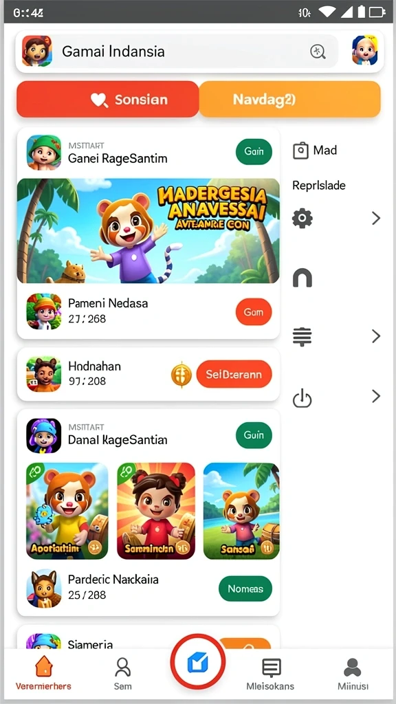 Mode permainan yang menantang dan bervariasi.