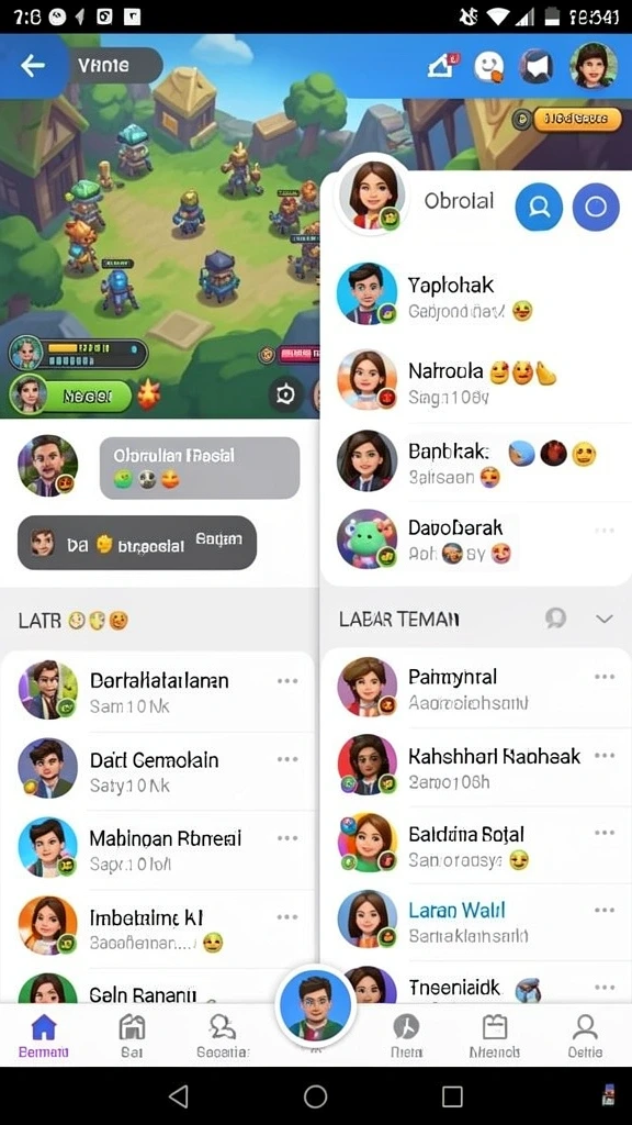 Fitur kustomisasi tim yang mendalam.