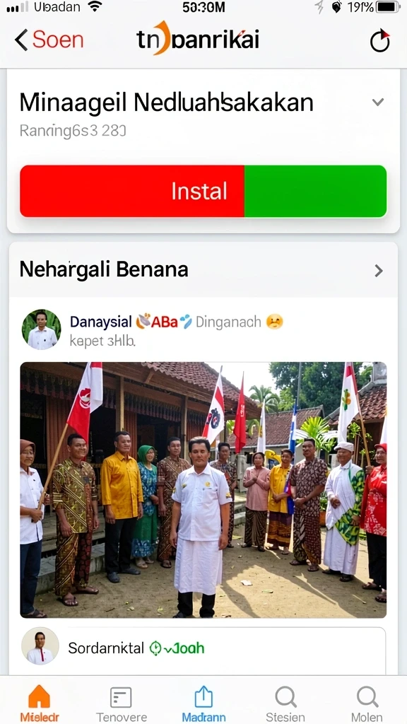 Fitur keamanan yang menjaga data pengguna.