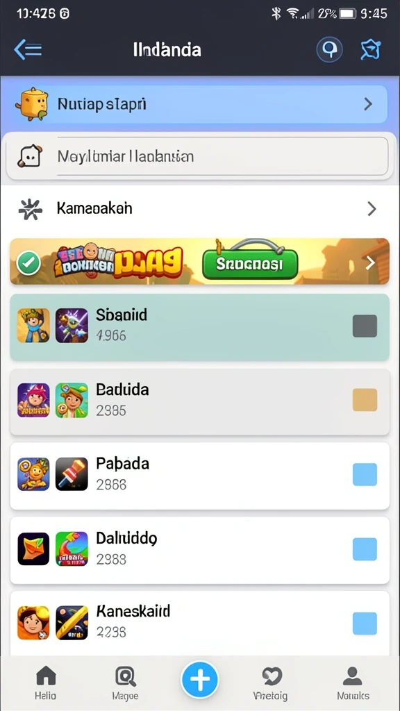 Mode kompetisi online yang seru.