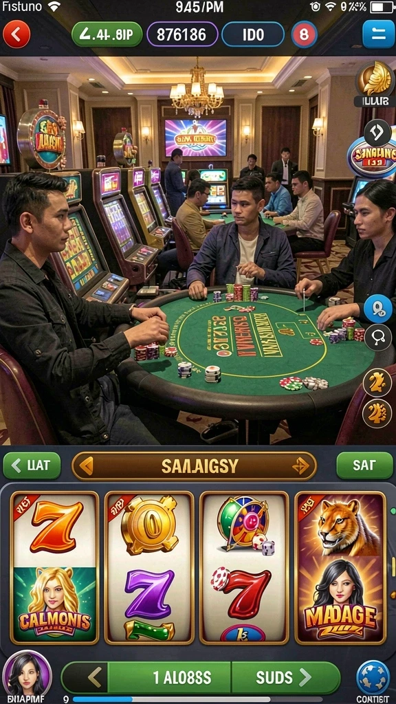 Tangkapan layar menunjukkan pemandangan yang menakjubkan dalam game.