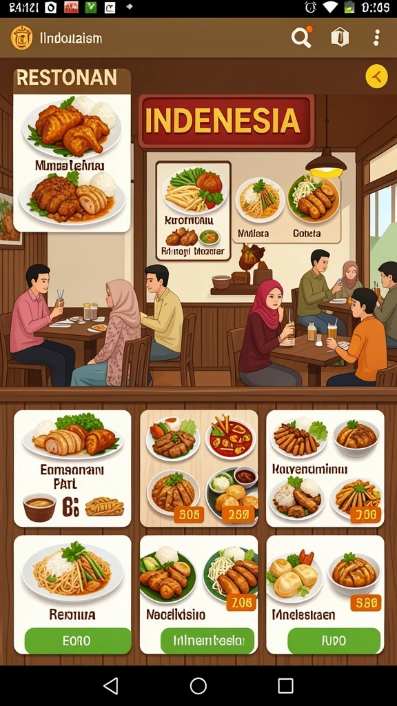 Karakter-karakter unik yang bisa dipilih untuk bermain.