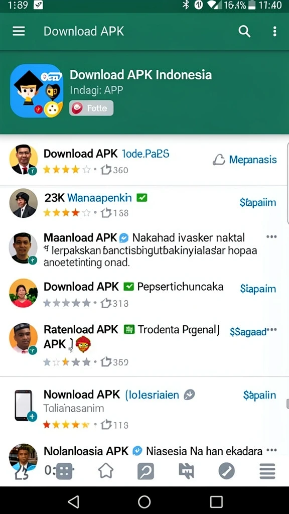Tampilan karakter utama yang memikat dan dinamis.