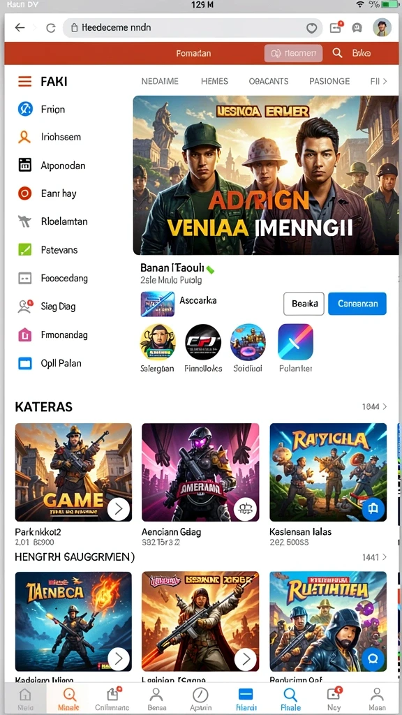 Grafis yang memukau dan detail yang tinggi.