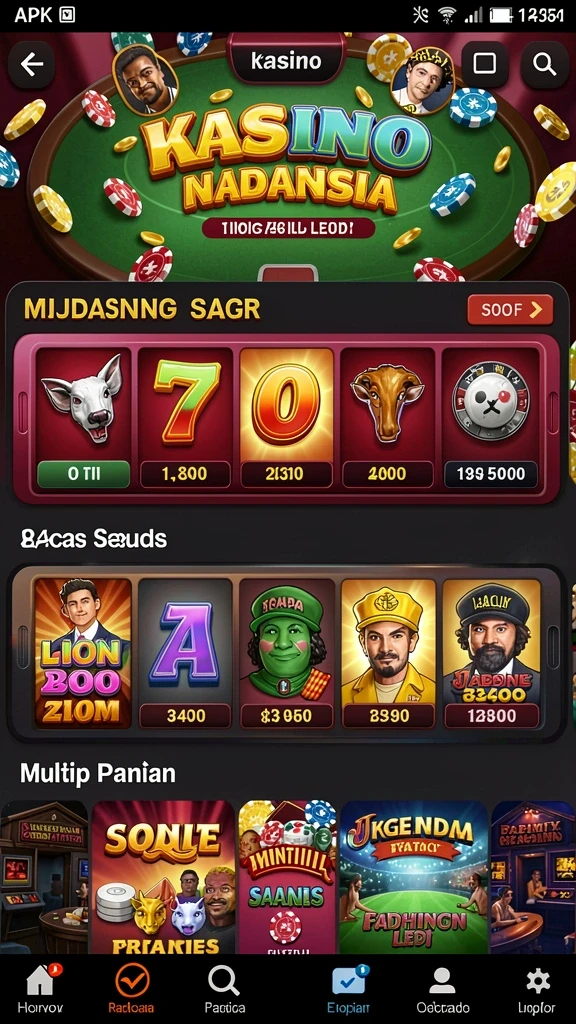 Gameplay interaktif yang membuat pemain betah.