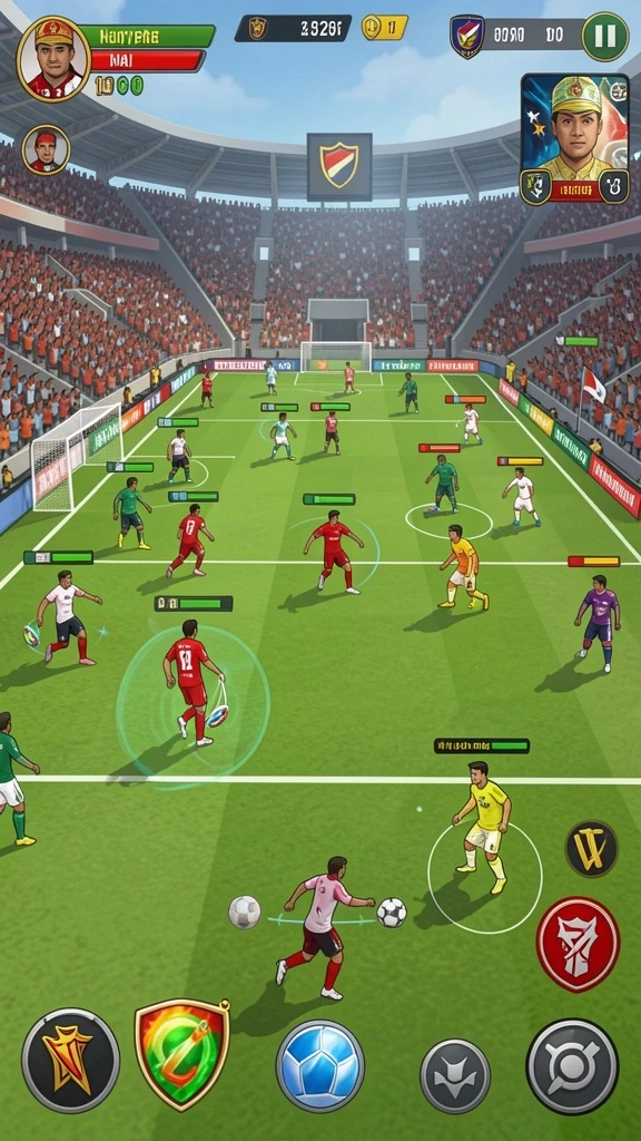 Fitur multiplayer yang memungkinkan bersaing dengan pemain lain.