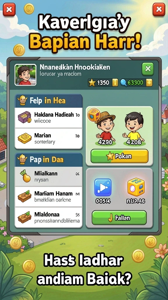 Kompetisi seru dengan leaderboard global.