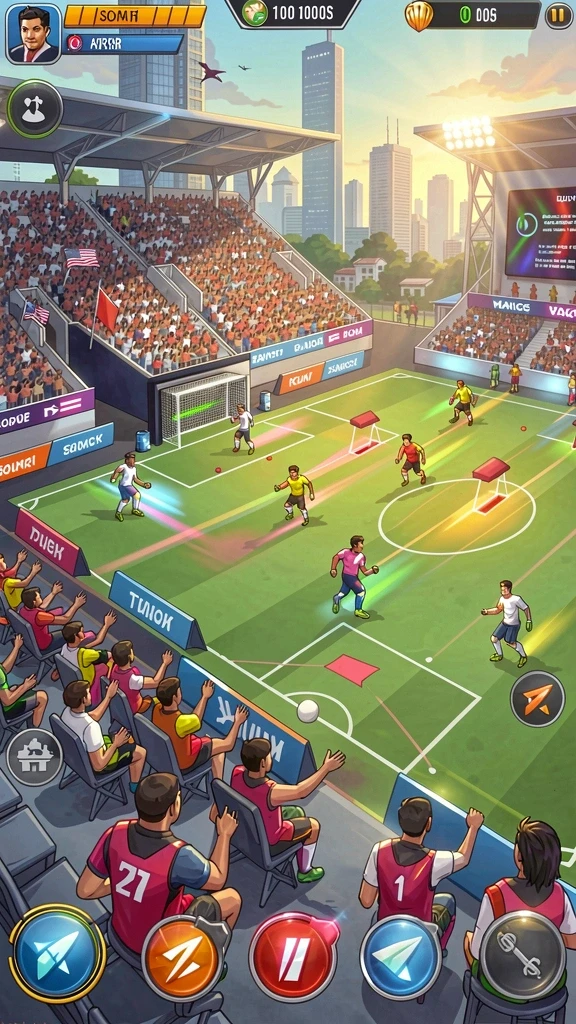 Tangkapan layar mode multiplayer yang seru.