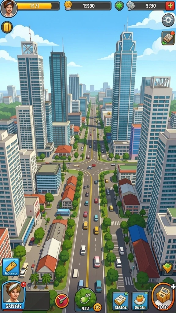 Screenshot menunjukkan fitur multiplayer yang memungkinkan persaingan antar pemain.