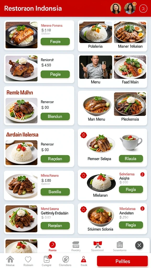 Tampilan antarmuka yang mudah digunakan.