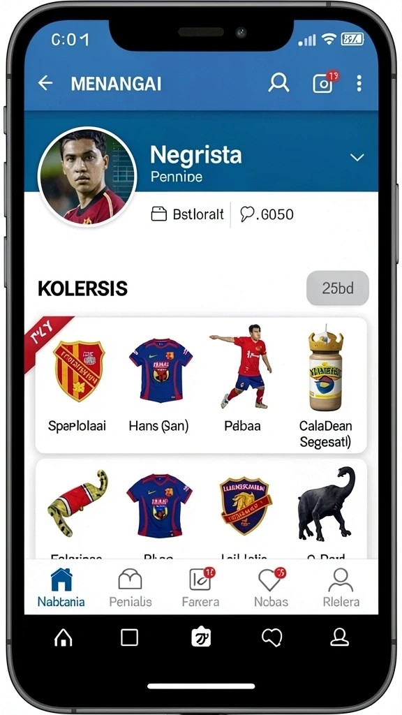 Karakter unik dan menarik dalam permainan.