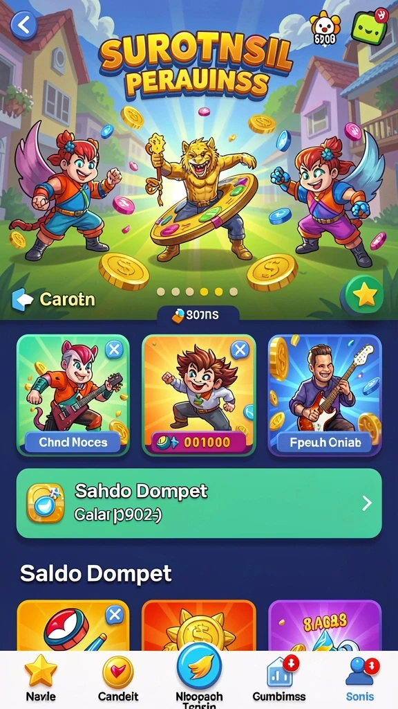 Varian permainan kasino yang beragam dan menyenangkan.