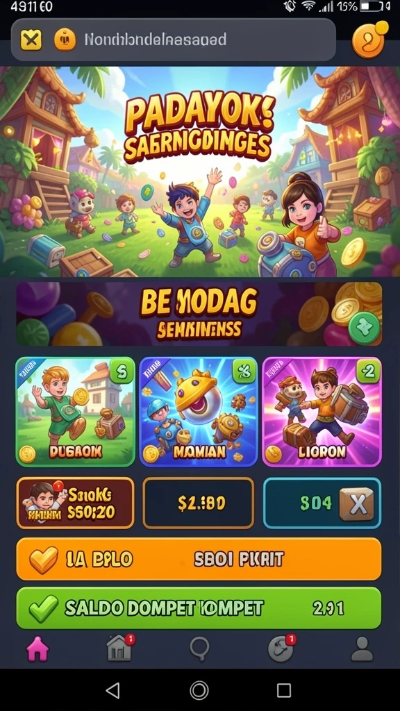 Tampilan antarmuka MULTIBET88 yang menarik dan mudah digunakan.
