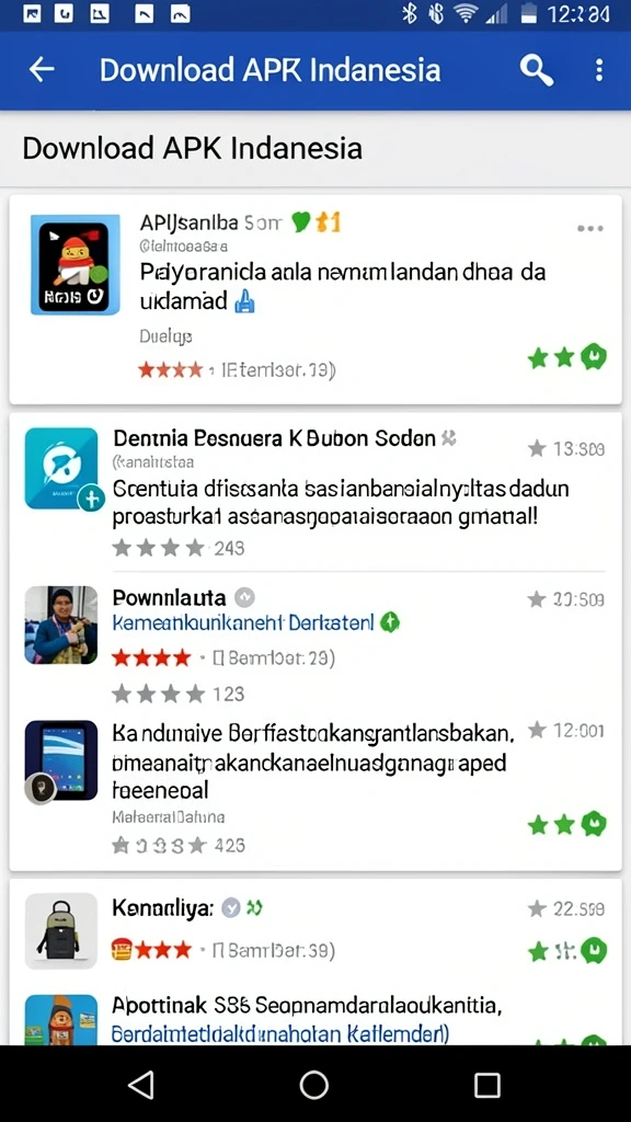 Halaman pengaturan yang mudah dinavigasi.