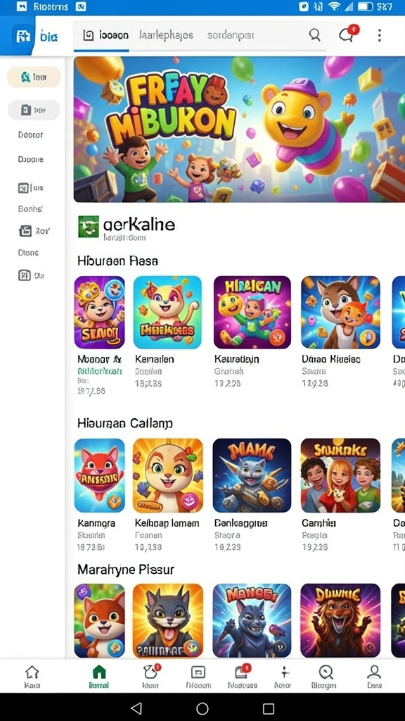 Hasil undian ditampilkan secara real-time.