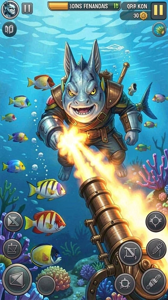 Tangkapan layar fitur multiplayer yang menarik.