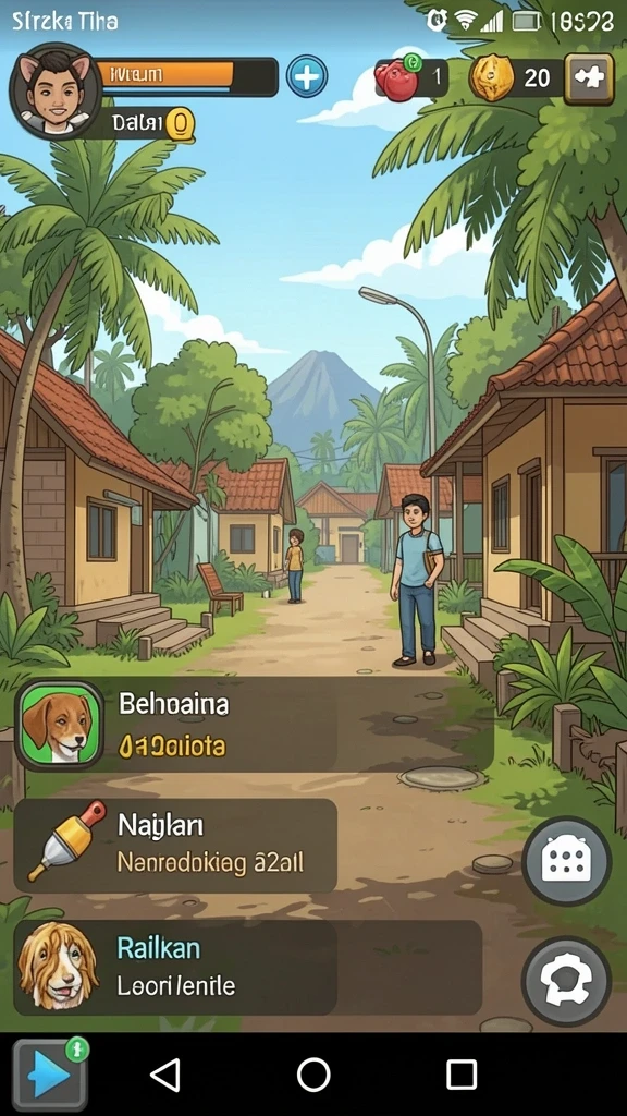 Karakter unik dengan kemampuan spesial.