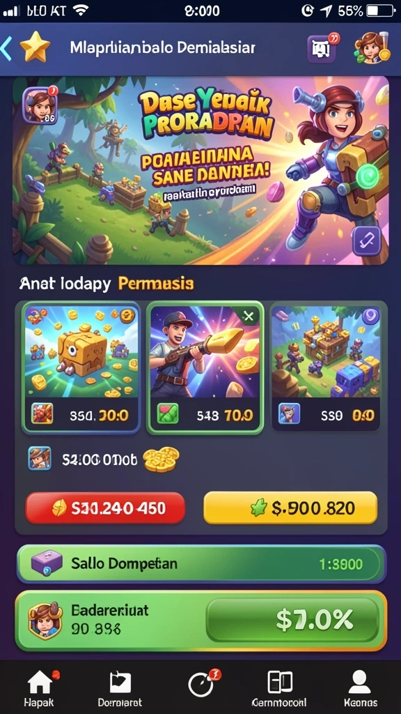 Tantangan baru yang membuat permainan semakin seru.