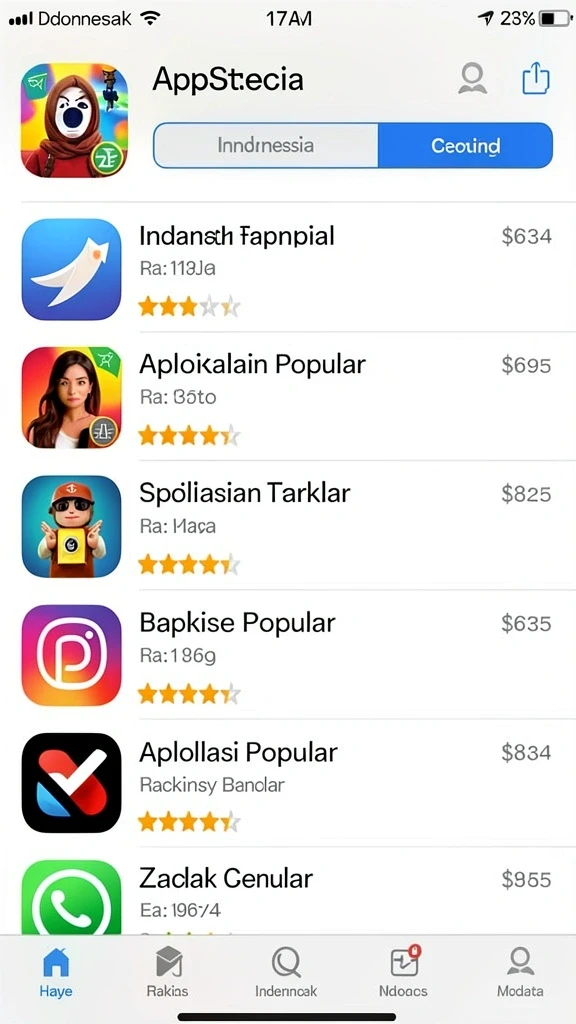 Karakter-karakter unik yang dapat dipilih sesuai gaya bermain.