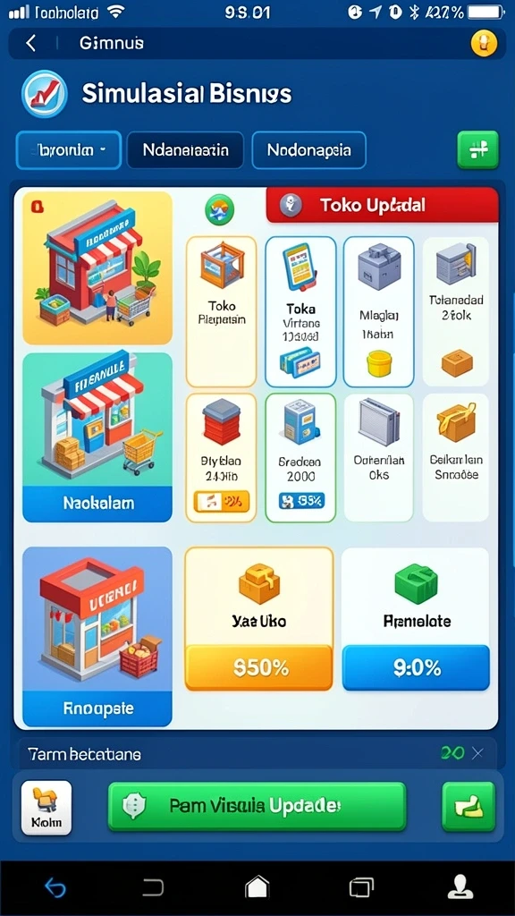 Tampilan antarmuka yang intuitif dan ramah pengguna.