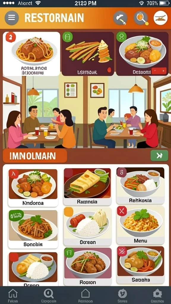 Antarmuka yang ramah pengguna dan mudah dinavigasi.