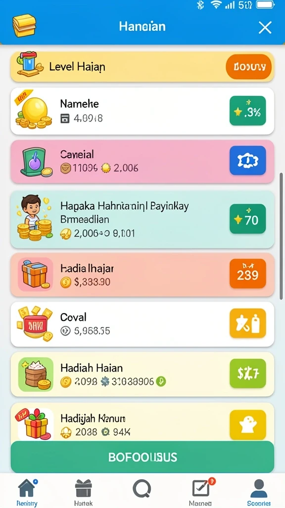 Tampilan antarmuka yang menarik dan mudah digunakan.