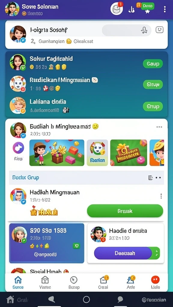 Tampilan antarmuka yang ramah pengguna.