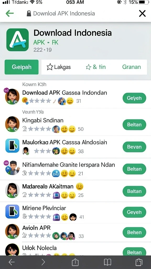 Tampilan grafis yang mengagumkan dan berwarna.