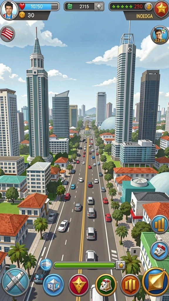 Beragam karakter dengan kemampuan unik.