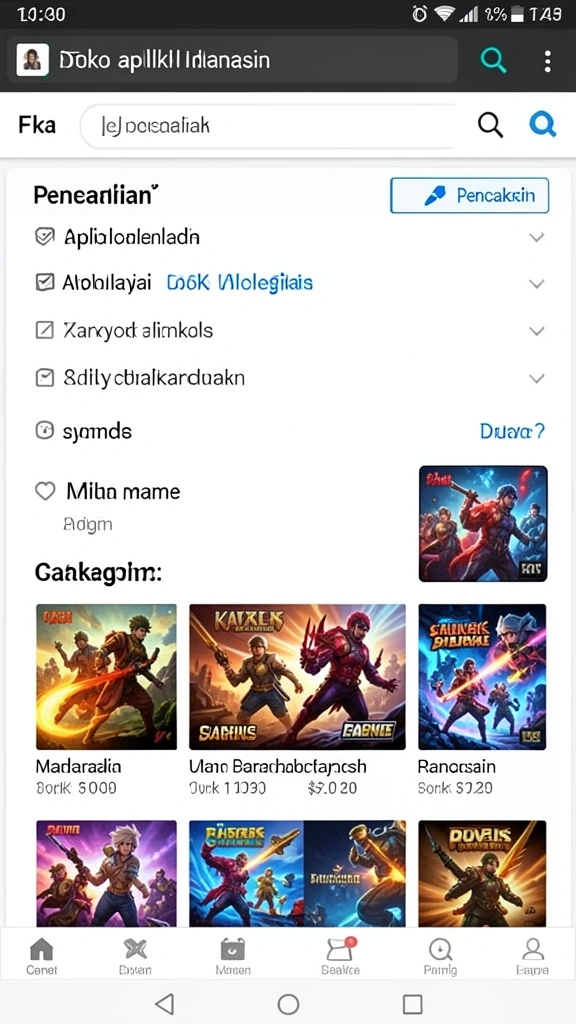 Sistem kontrol responsif untuk pengalaman bermain yang maksimal.