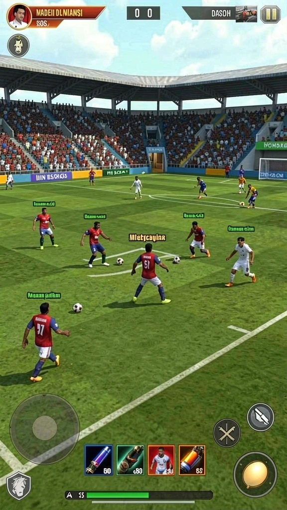 Karakter-karakter menarik dalam gameplay.