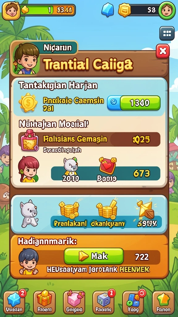 Bonus menarik bagi pemain baru.