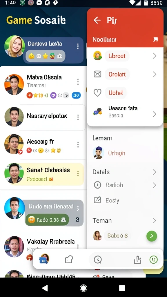 Tampilan utama aplikasi VIPDEWA yang menarik.
