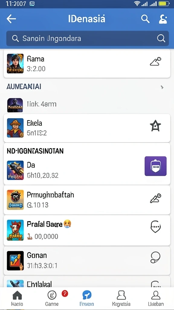 Gameplay yang seru dan penuh aksi.