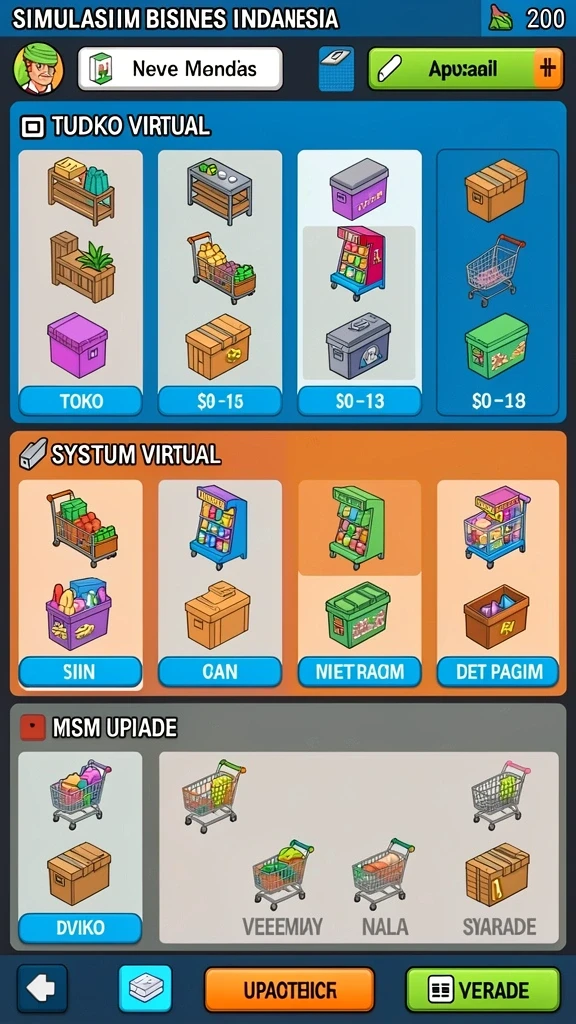 Tampilan antarmuka yang menarik dan intuitif.